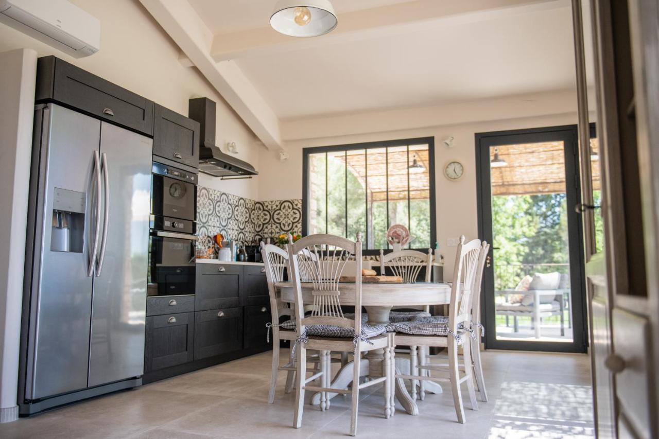 Bastide Toujours Dimanche, Maison De Vacances Avec Vue & Piscine Privee Gordes Zewnętrze zdjęcie