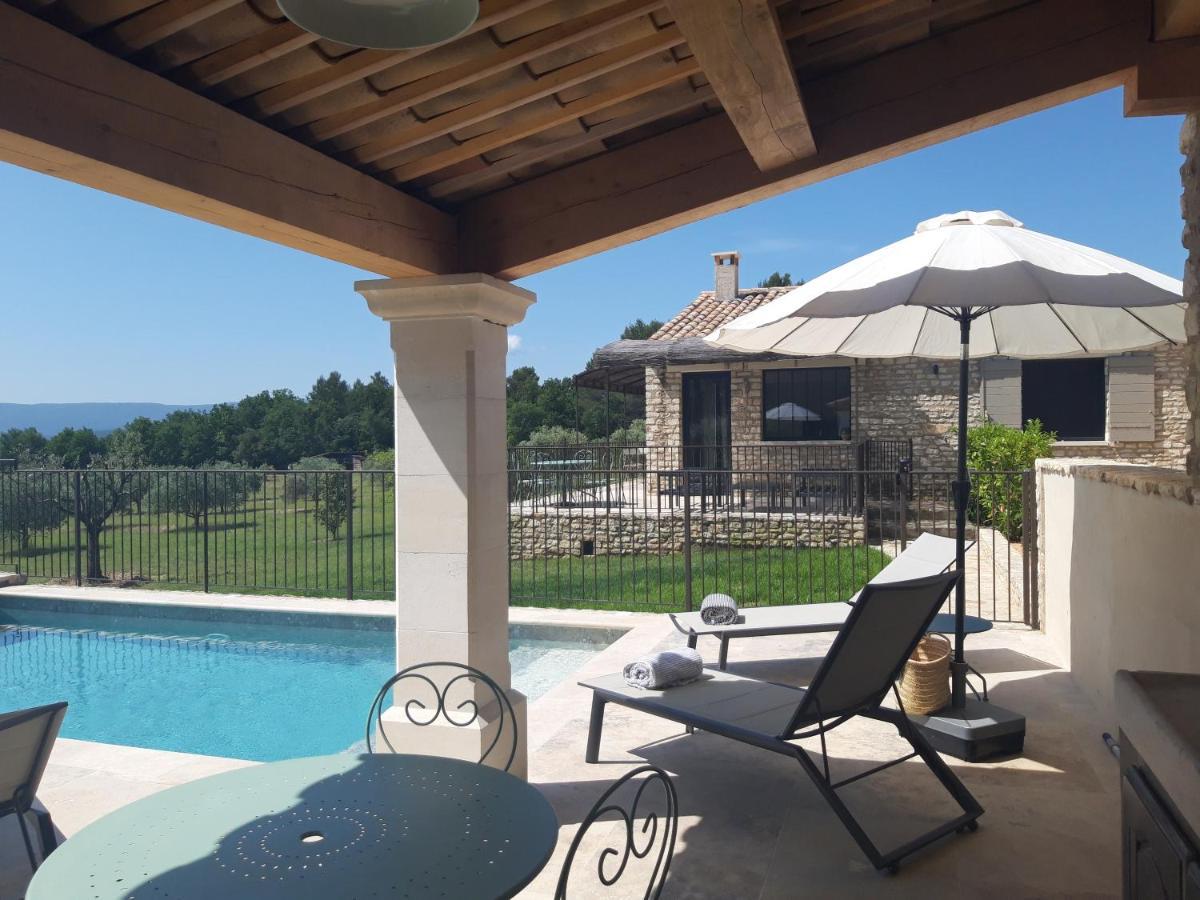Bastide Toujours Dimanche, Maison De Vacances Avec Vue & Piscine Privee Gordes Zewnętrze zdjęcie