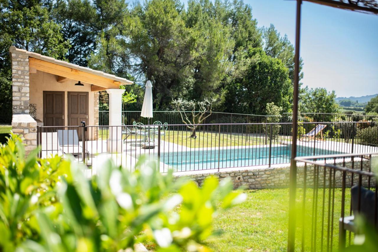 Bastide Toujours Dimanche, Maison De Vacances Avec Vue & Piscine Privee Gordes Zewnętrze zdjęcie